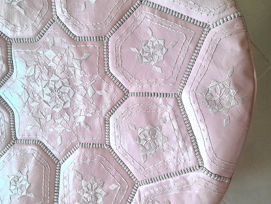Moroccan Embroidery on Leather