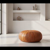 Pumpkin Ottoman Minimalist Banner